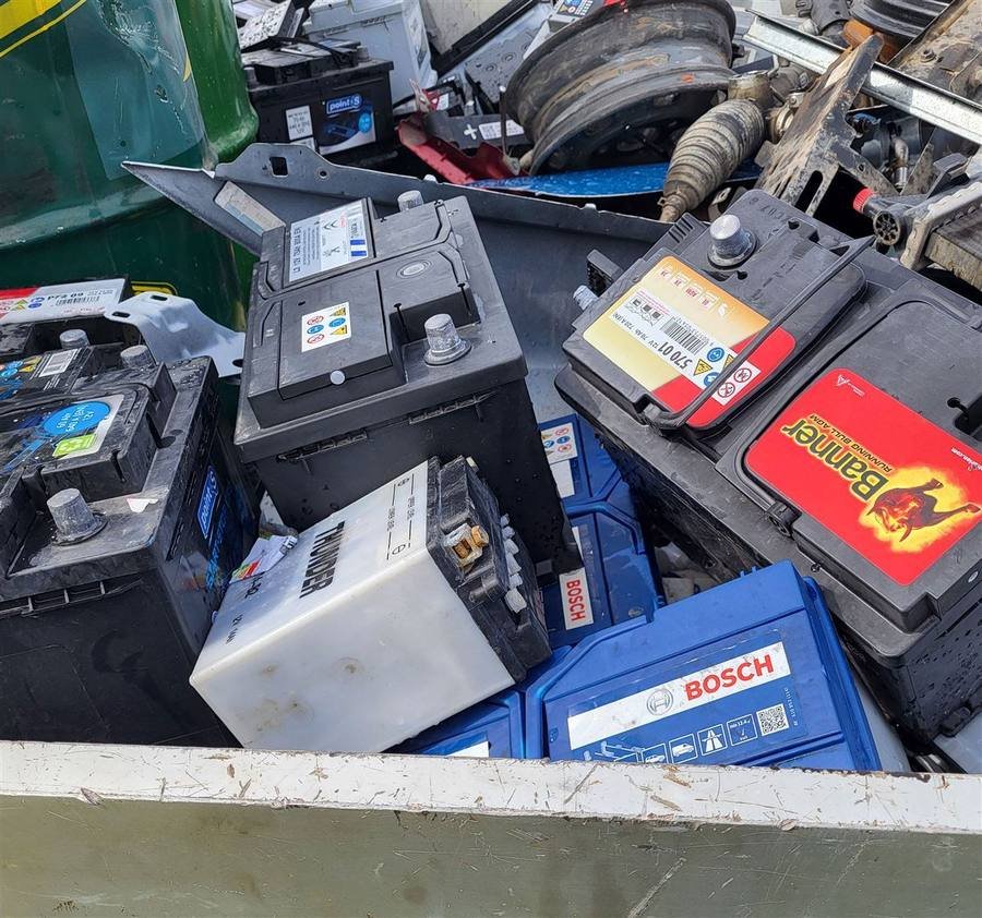 Collecte de batteries usagées